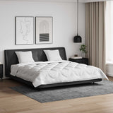 Vidaxl dekbed met kussen 3 st wit microfibre