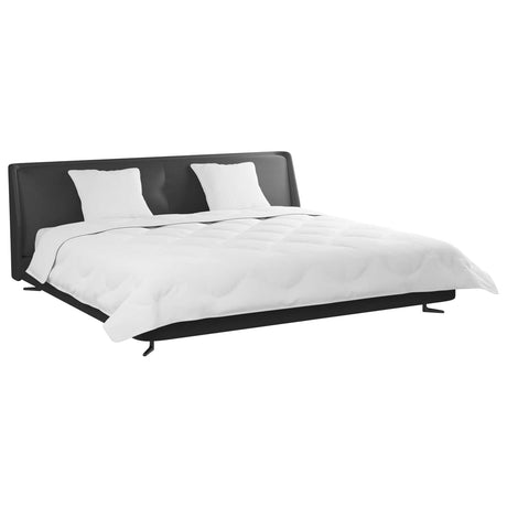 Vidaxl winter dekbed met kussen 3 st wit microvezel