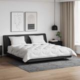 Vidaxl dekbed set met kussen 3 pcs wit microfiber en dons feather