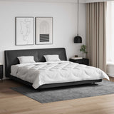 Vidaxl dekbedset met kussen 3 st wit microvezel