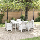 Vidaxl tuinstafel wit 150 x 100 x 73 cm poly rattan