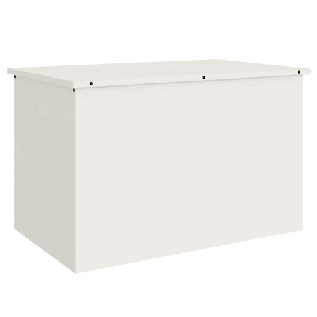 Vidaxl buitenopslagdoos wit 80 x 50,5 x 50 cm staal