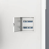 Vidaxl toegangs paneel 2 pcs wit 63 x 33 x 3 cm staal