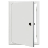 Vidaxl toegangs paneel wit 33 x 23 x 3 cm staal