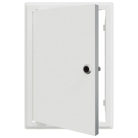 Vidaxl toegangs paneel wit 33 x 23 x 3 cm staal