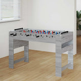 Vidaxl voetbaltafel grijs sonoma 125 x 60,5 x 80 cm bewerkt hout