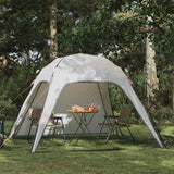 Vidaxl instant tent 4-person quick-release grijs 260 x 260 x 197 cm