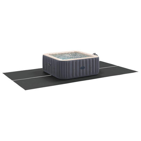 Vidaxl zwembad grondzeil 420 x 220 x 0,1 cm rechthoekig zwart