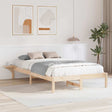 Vidaxl bedframe naturel 140 x 190 cm massief grenenhout