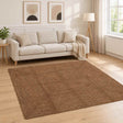 Vidaxl gebied tapijt grijs 200 x 200 cm jute