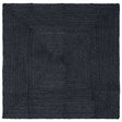 Vidaxl gebied tapijt donkergrijs 160 x 160 cm jute