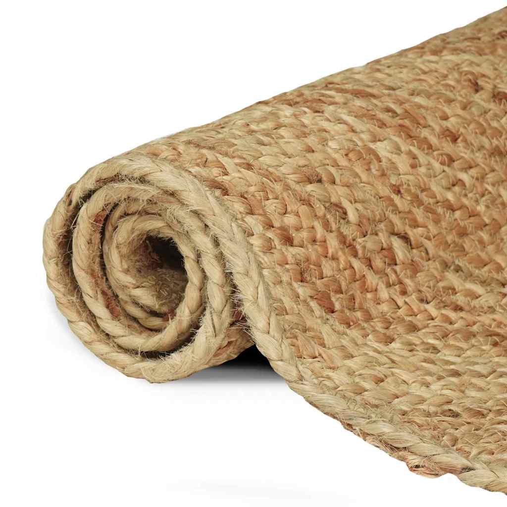 Vidaxl vloerkleden rechthoekig bruin 140 x 200 cm jute