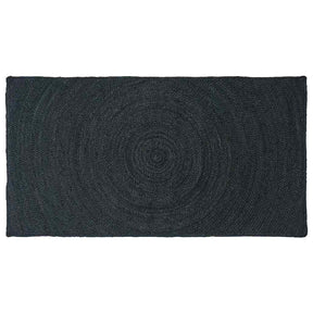 Vidaxl vloerkleden donkergrijs 80 x 150 cm jute
