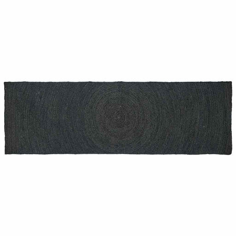 Vidaxl vloerkleden rechthoekig donkergrijs 80 x 250 cm jute