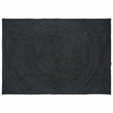 Vidaxl vloerkleden rechthoekig donkergrijs 160 x 230 cm jute