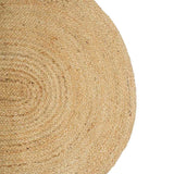 Vidaxl vloerkleden ovaal naturel 205 x 305 cm jute