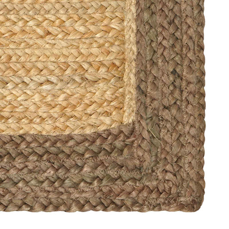 Vidaxl gebied tapijt grijs 160 x 230 cm jute