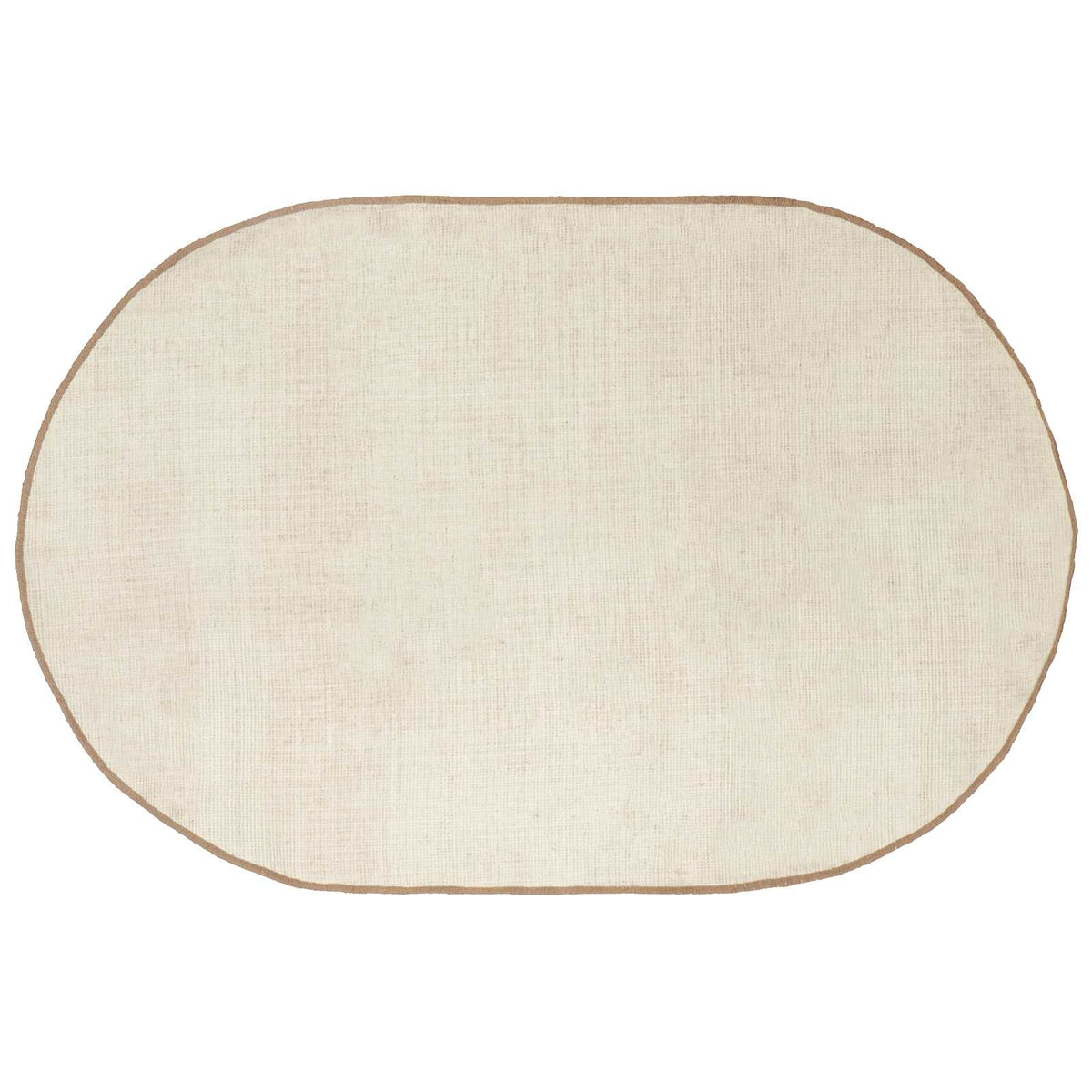 Vidaxl gebied tapijt naturel 100 x 152 cm jute