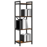 Vidaxl boekenkast 40 x 30 x 119 cm bewerkt hout gerookt eiken