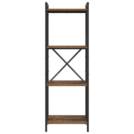 Vidaxl boekenkast 40 x 30 x 119 cm bewerkt hout oud hout