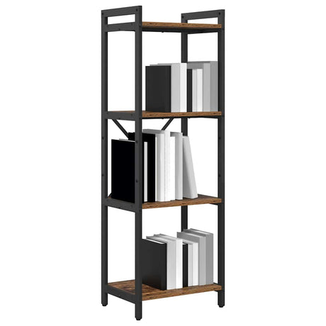 Vidaxl boekenkast 40 x 30 x 119 cm bewerkt hout oud hout