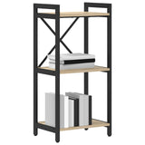 Vidaxl boekenkast 40 x 30 x 85 cm bewerkt hout sonoma eiken