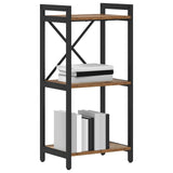 Vidaxl boekenkast 40 x 30 x 85 cm bewerkt hout oud hout