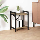 Vidaxl boekenkast 40 x 30 x 50 cm bewerkt hout artisan eiken