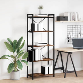 Vidaxl boekenkast 60 x 30 x 155 cm bewerkt hout gerookt eiken