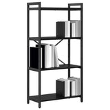 Vidaxl boekenkast 60 x 30 x 120 cm bewerkt hout zwart eiken