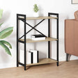Vidaxl boekenkast 60 x 30 x 85 cm bewerkt hout sonoma eiken