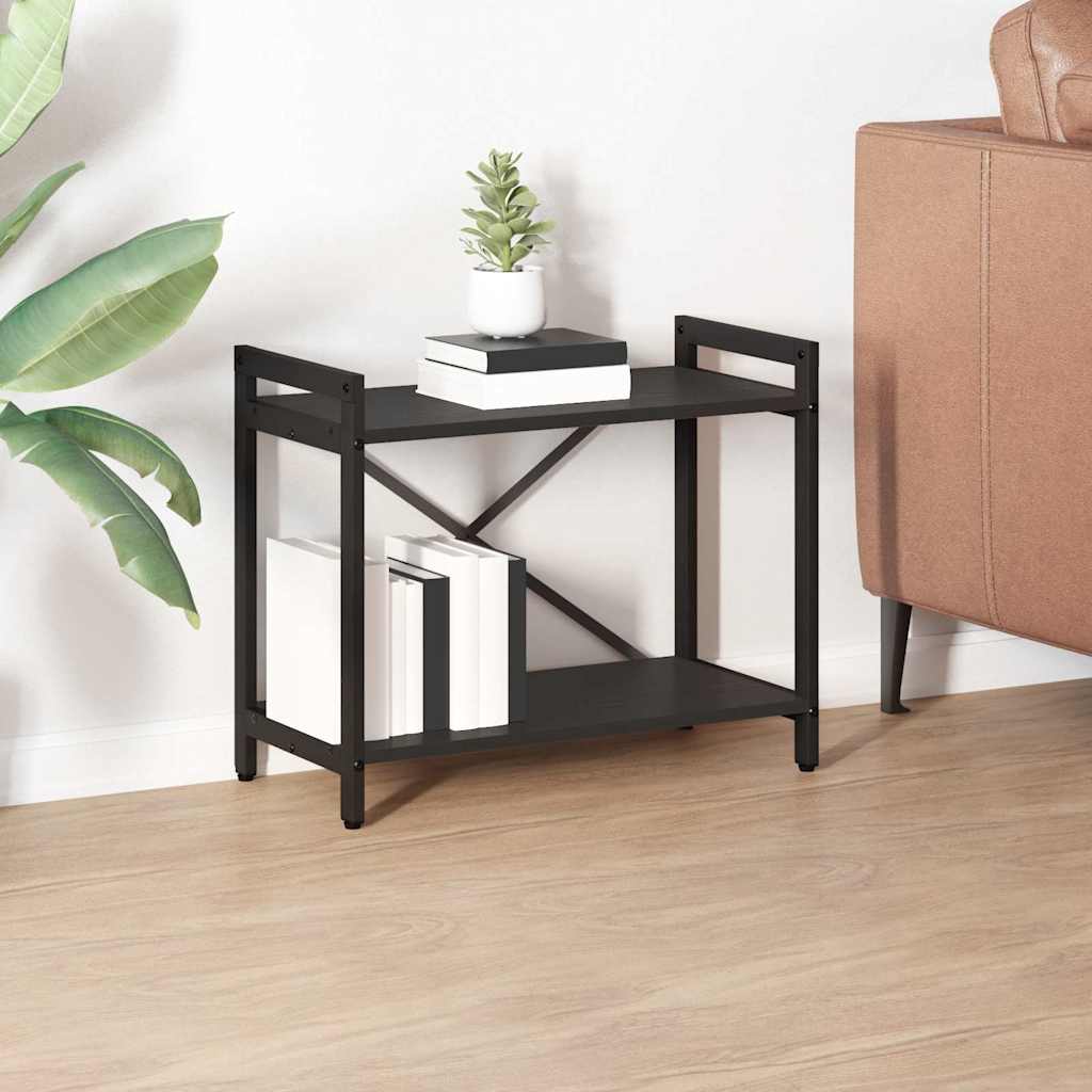 Vidaxl boekenkast 60 x 30 x 50 cm bewerkt hout zwart eiken