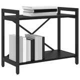 Vidaxl boekenkast 60 x 30 x 50 cm bewerkt hout zwart eiken