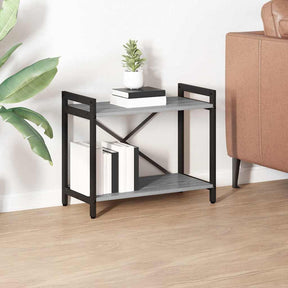Vidaxl boekenkast 60 x 30 x 50 cm bewerkt hout grijs sonoma
