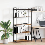 Vidaxl boekenkast 80 x 30 x 155 cm bewerkt hout oud hout