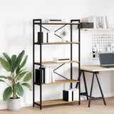 Vidaxl boekenkast 80 x 30 x 155 cm bewerkt hout artisan eiken