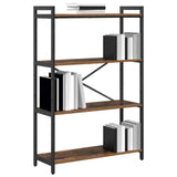 Vidaxl boekenkast 80 x 30 x 120 cm bewerkt hout oud hout