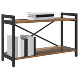Vidaxl boekenkast 80 x 30 x 50 cm bewerkt hout oud hout