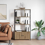 Vidaxl boekenkast 80 x 30 x 155,5 cm bewerkt hout artisan eiken
