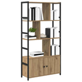 Vidaxl boekenkast 80 x 30 x 155,5 cm bewerkt hout artisan eiken