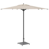Vidaxl parasolvoet donkergrijze houtlook 45 x 45 x 31 cm