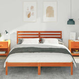 Vidaxl bedframe wasbruin 160 x 200 cm massief grenenhout