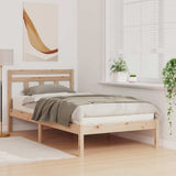 Vidaxl bedframe bruin 100 x 200 cm massief grenenhout