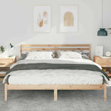 Vidaxl bedframe bruin 180 x 200 cm massief grenenhout