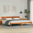 Vidaxl bedframe wasbruin 180 x 200 cm massief grenenhout