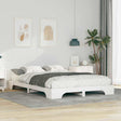 Vidaxl bedframe wit 140 x 210 cm massief grenenhout