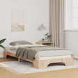 Vidaxl bedframe bruin 100 x 220 cm massief grenenhout