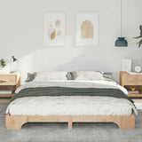 Vidaxl bedframe bruin 180 x 220 cm massief grenenhout