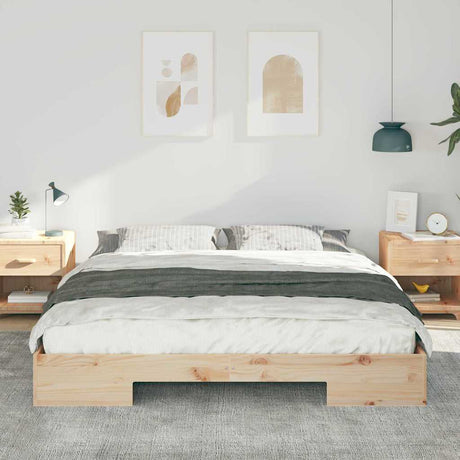 Vidaxl bedframe bruin 180 x 200 cm