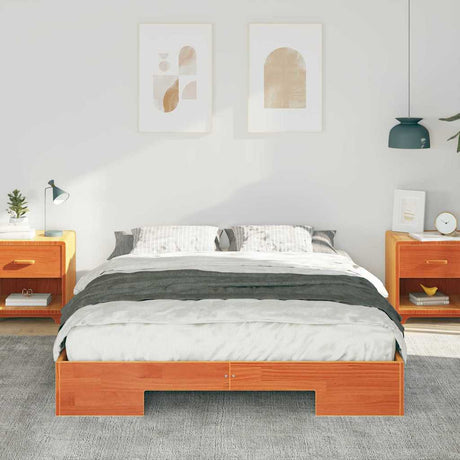 Vidaxl bedframe bruin 160 x 200 cm